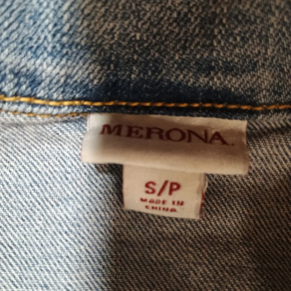Merona Blue Denim Vest